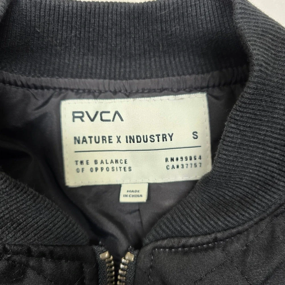 RVCA quilted bomber